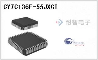 CY7C136E-55JXCT