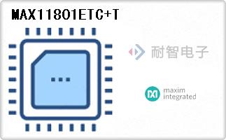MAX11801ETC+T