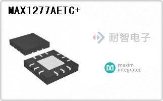 MAX1277AETC+