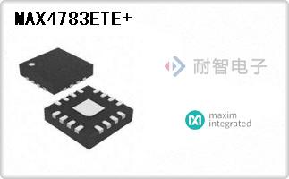 MAX4783ETE+