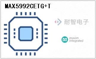 MAX5992CETG+T