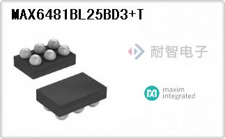 MAX6481BL25BD3+T