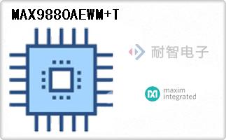 MAX9880AEWM+T