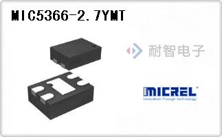 MIC5366-2.7YMT