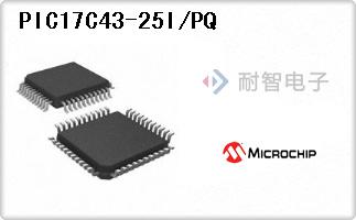 PIC17C43-25I/PQ