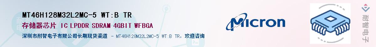 MT46H128M32L2MC-5 WT:B TR供应商-耐智电子
