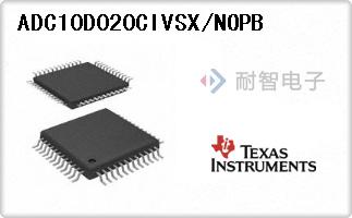 ADC10D020CIVSX/NOPB