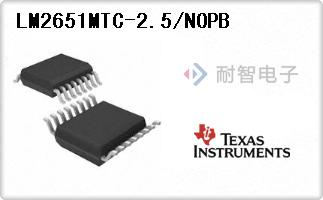 LM2651MTC-2.5/NOPB