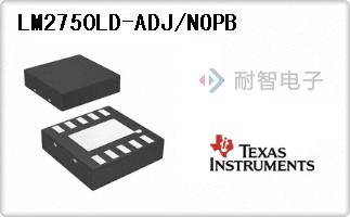 LM2750LD-ADJ/NOPB