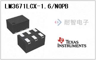 LM3671LCX-1.6/NOPB