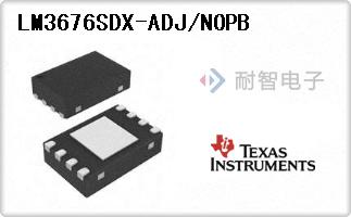 LM3676SDX-ADJ/NOPB