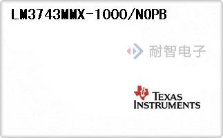 LM3743MMX-1000/NOPB