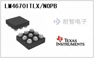 LM4670ITLX/NOPB