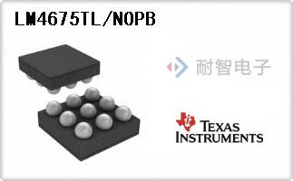 LM4675TL/NOPB