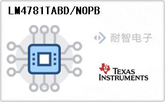 LM4781TABD/NOPB