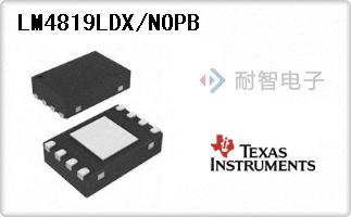 LM4819LDX/NOPB