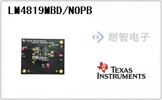 LM4819MBD/NOPB