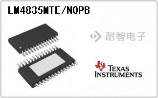 LM4835MTE/NOPB