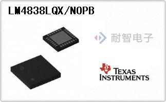 LM4838LQX/NOPB