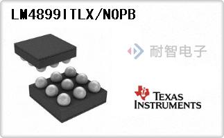 LM4899ITLX/NOPB