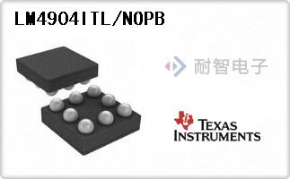 LM4904ITL/NOPB
