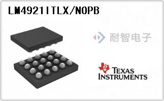 LM4921ITLX/NOPB