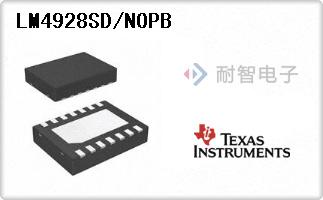 LM4928SD/NOPB