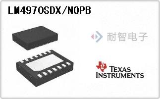 LM4970SDX/NOPB