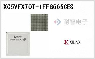 XC5VFX70T-1FFG665CES